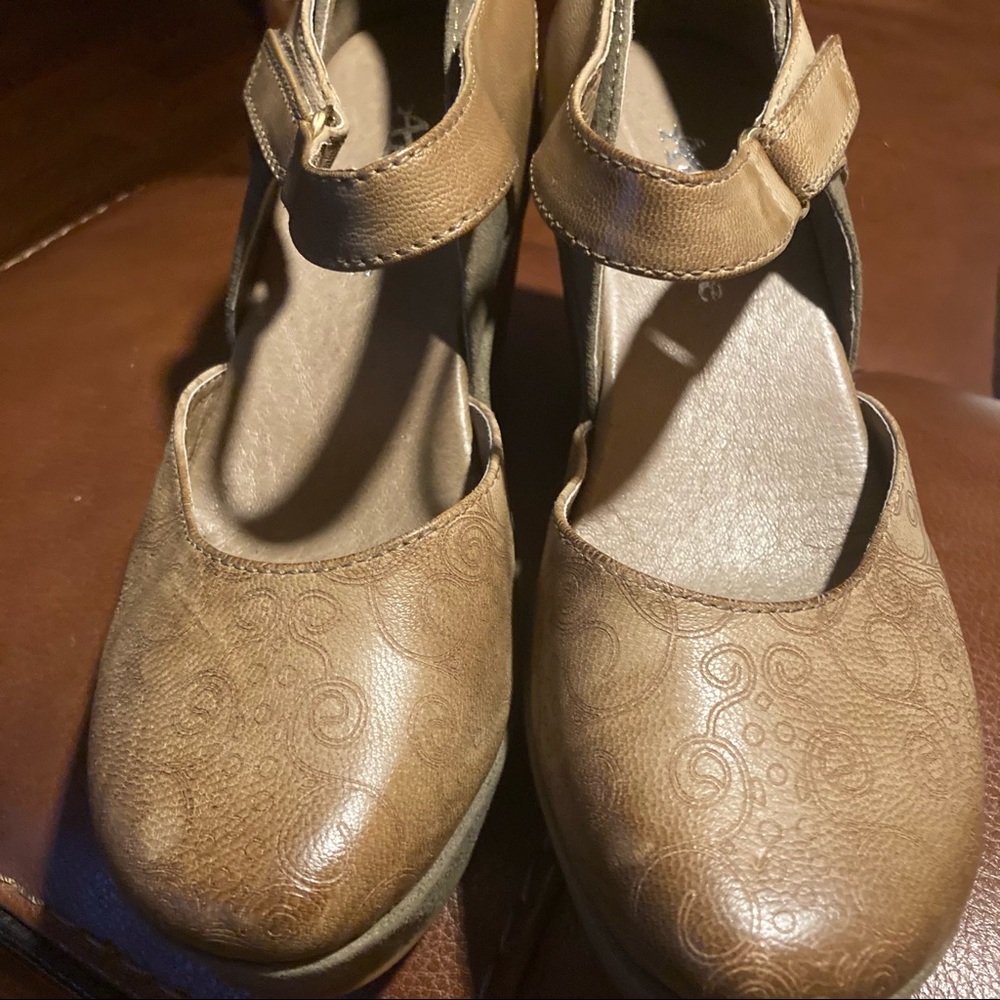 Antelope Leather Wedge Heels Shoes For Women